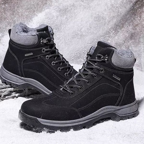 2021 snow boots for men winter boots warm hiking shoes men water proof ankle leather winter shoes outdoor sneakers 36-48, Black
2021 snow boots for men winter boots warm hiking shoes men water proof ankle leather winter shoes outdoor sneakers 36-48, Black