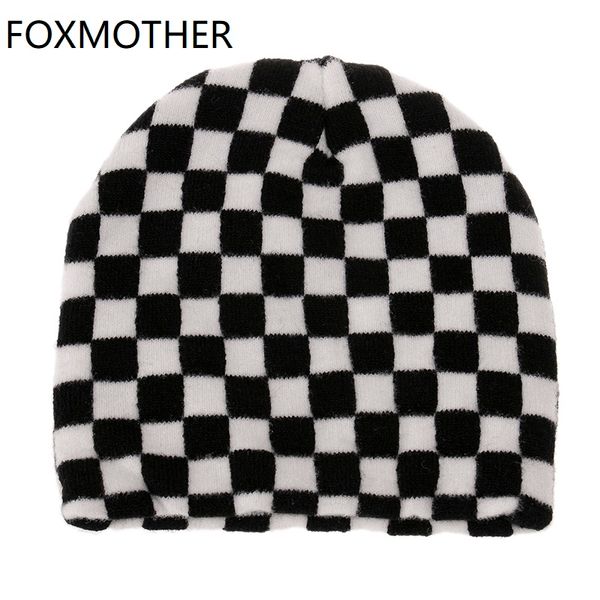 foxmother new fashion hip hop winter black white plaid check beanie hat women mens 2020, Blue;gray
foxmother new fashion hip hop winter black white plaid check beanie hat women mens 2020, Blue;gray