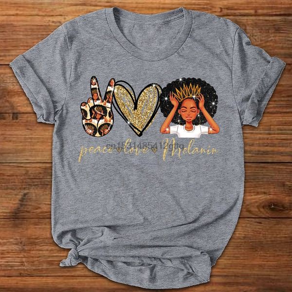 peace love melanin african american women t shirt
peace love melanin african american women t shirt