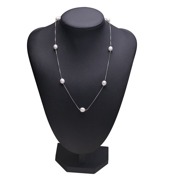 pendant necklaces star chain necklace 7-8mm freshwater pearl japanese and korean style jewelry, Silver
pendant necklaces star chain necklace 7-8mm freshwater pearl japanese and korean style jewelry, Silver