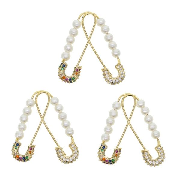 hoop & huggie 2021 summer arrive trendy women jewelry white sea pearl beaded rainbow cz safety pin earring, Golden;silver
hoop & huggie 2021 summer arrive trendy women jewelry white sea pearl beaded rainbow cz safety pin earring, Golden;silver