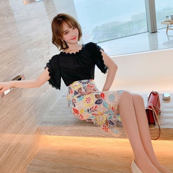 round neck split short sleeve collage lace + embroidered slim jacket skirt embroidered skirt set for women 2020 summer new u5wy7, Gray
round neck split short sleeve collage lace + embroidered slim jacket skirt embroidered skirt set for women 2020 summer new u5wy7, Gray