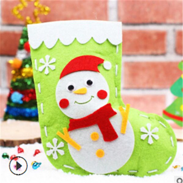christmas stockings decorations kindergarten handmade diy making kits children's educational toys christmas gift bags
christmas stockings decorations kindergarten handmade diy making kits children's educational toys christmas gift bags