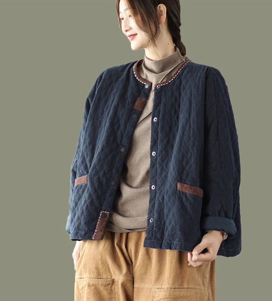 autumn spring coats women retro solid color loose corduroy o-neck collar female fashion jacket, Black
autumn spring coats women retro solid color loose corduroy o-neck collar female fashion jacket, Black