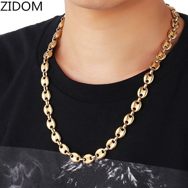 chains 2021 men hip hop chain necklace stainless steel never fade coffee bean shape necklaces hiphop jewelry gifts, Silver
chains 2021 men hip hop chain necklace stainless steel never fade coffee bean shape necklaces hiphop jewelry gifts, Silver