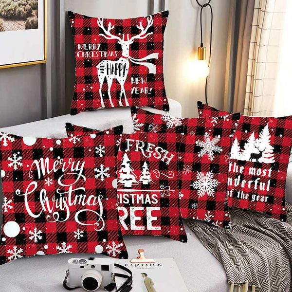 pillow case 45*45cm christmas cushion cover pillowcases lattice printed merry santa claus home decorative throw
pillow case 45*45cm christmas cushion cover pillowcases lattice printed merry santa claus home decorative throw