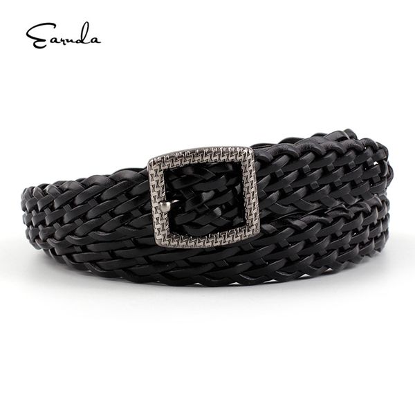 earnda new candy-colored women's woven belt fashion wild personality square buckle decorative bran paper belt women, Black;brown
earnda new candy-colored women's woven belt fashion wild personality square buckle decorative bran paper belt women, Black;brown