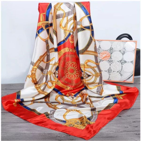 scarves 2021 90*90cm summer women silk square scarf ladies beach soft shawl bandanna large hijab muffler female, Blue;gray
scarves 2021 90*90cm summer women silk square scarf ladies beach soft shawl bandanna large hijab muffler female, Blue;gray