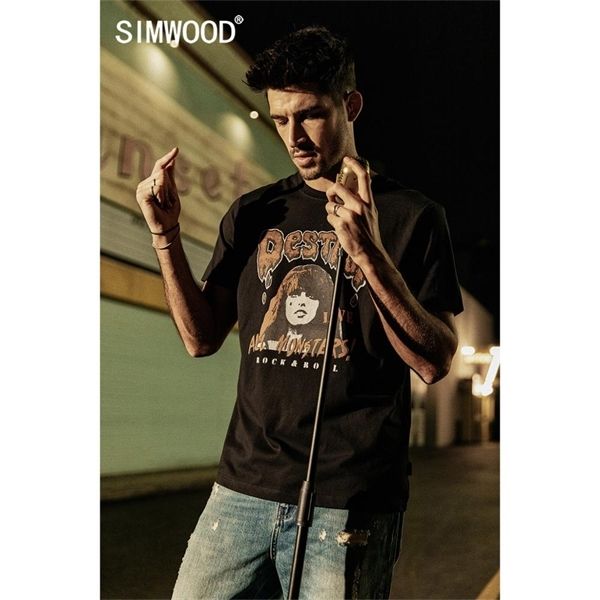 simwood 2020 summer new hip hop fashion t shirt men streetwear rock and roll print tshirt 100% cotton t-shirt 190303 q1124, White;black
simwood 2020 summer new hip hop fashion t shirt men streetwear rock and roll print tshirt 100% cotton t-shirt 190303 q1124, White;black