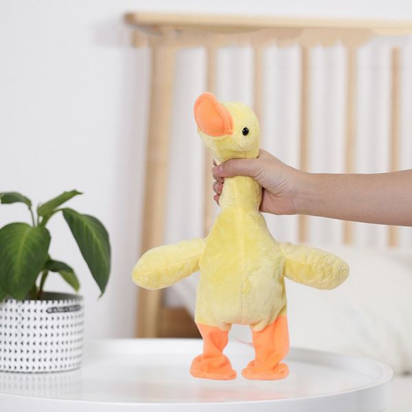 animated plush duck walking pet musical stuffed animals, children plush interactive toy
animated plush duck walking pet musical stuffed animals, children plush interactive toy