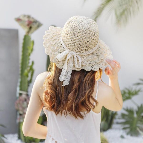summer straw hat women big wide brim beach hat lace sun hats foldable sun block uv protection weaving bone chapeu feminino, Blue;gray
summer straw hat women big wide brim beach hat lace sun hats foldable sun block uv protection weaving bone chapeu feminino, Blue;gray