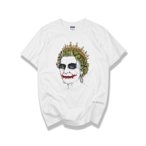 gotham short sleeve man 's joker t-shirt batman queen costume clothes t shirt men