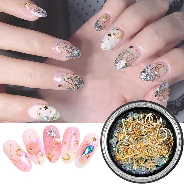 1box 3d rhinestones metal diy gems charms mix strass nail art decoration jewelry gel glitter nails accessories, Silver;gold
1box 3d rhinestones metal diy gems charms mix strass nail art decoration jewelry gel glitter nails accessories, Silver;gold