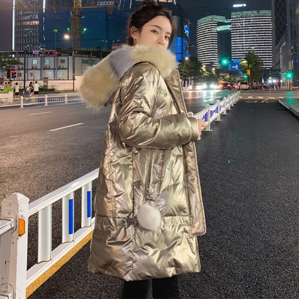women's down & parkas cotton-padded jacket female ins the super fire han edition in loose big yards long over-the-knee cotton coat, Black
women's down & parkas cotton-padded jacket female ins the super fire han edition in loose big yards long over-the-knee cotton coat, Black