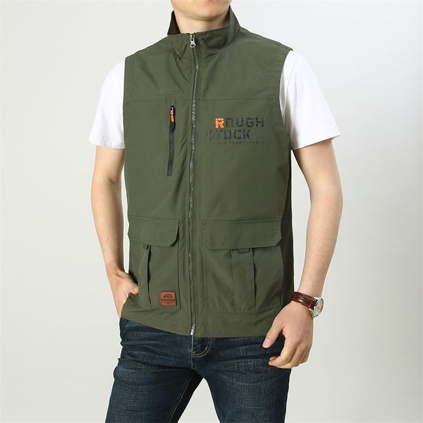 outdoor t-shirts men's leisure waistcoat thin quick-dry multi-pockets vest hiking fishing sleeveless jackets camisa depesca 6xl, Gray;blue
outdoor t-shirts men's leisure waistcoat thin quick-dry multi-pockets vest hiking fishing sleeveless jackets camisa depesca 6xl, Gray;blue
