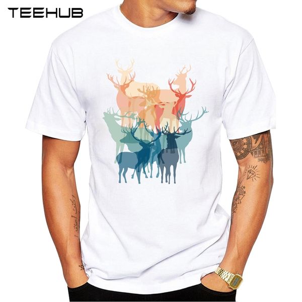 new arrivals 2019 teehub cool men's fashion deer colors design t-shirt short sleeve o-neck hipster tee
new arrivals 2019 teehub cool men's fashion deer colors design t-shirt short sleeve o-neck hipster tee
