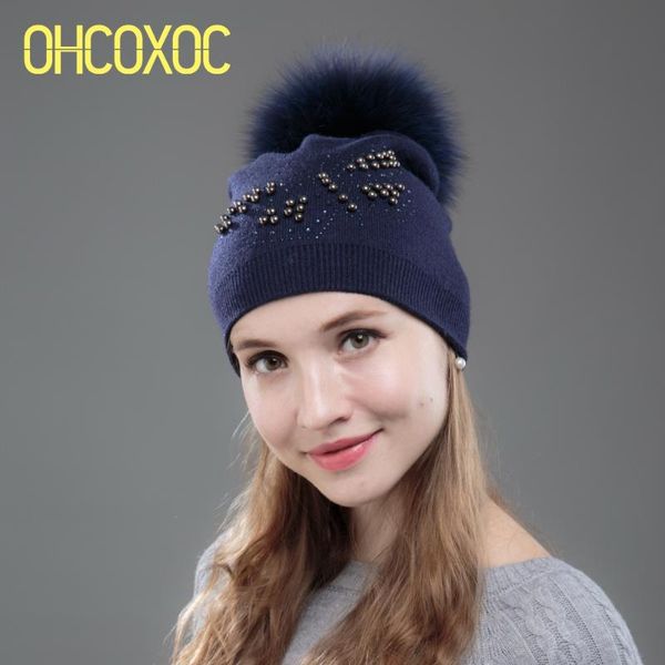 new fur pompom winter hats for women woman real pom warm beanies skullies bead butterfly winter hat, Blue;gray
new fur pompom winter hats for women woman real pom warm beanies skullies bead butterfly winter hat, Blue;gray