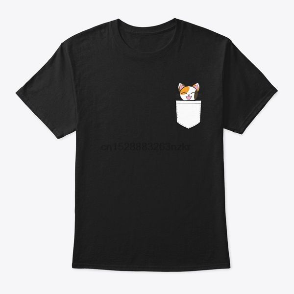 men t shirt calico pocket cat women t-shirt
men t shirt calico pocket cat women t-shirt