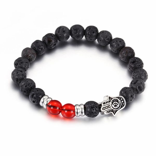 fashion black lava beads bracelet vintage stainless steel hand charm bracelet for men drop shipping wholesale jewelry
fashion black lava beads bracelet vintage stainless steel hand charm bracelet for men drop shipping wholesale jewelry