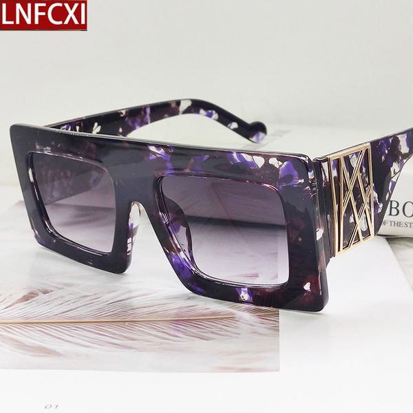lnfcxi 2020 classic oversized square sunglasses for men women vintage fashion glasses male yellow floral ladies shades eyewear, White;black
lnfcxi 2020 classic oversized square sunglasses for men women vintage fashion glasses male yellow floral ladies shades eyewear, White;black