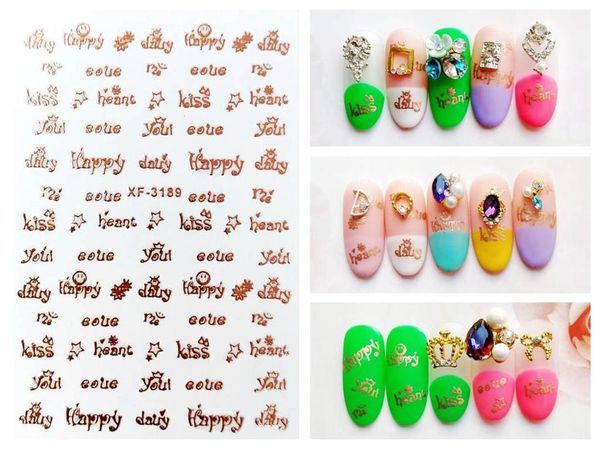 3d gold patterns nails art manicure back glue decal decorations design nail sticker for nails tips beauty, Black
3d gold patterns nails art manicure back glue decal decorations design nail sticker for nails tips beauty, Black