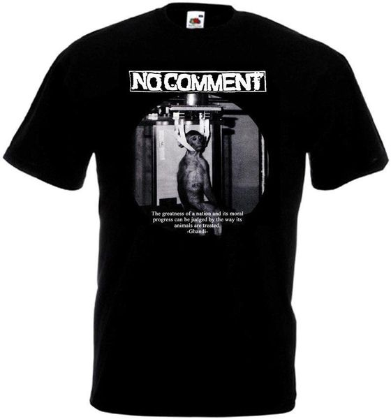 no comment v11 t-shirt black hardcore punk powerviolence sizes all s-3xl summer casual man t shirt good quality tee
no comment v11 t-shirt black hardcore punk powerviolence sizes all s-3xl summer casual man t shirt good quality tee