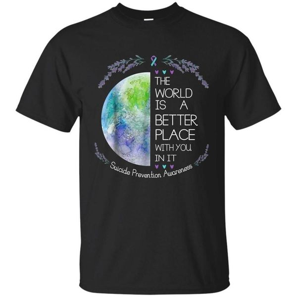 world is a better place with you suicide prevention t-shirt 2020 letter print hip hop novelty men's brand casual t shirt
world is a better place with you suicide prevention t-shirt 2020 letter print hip hop novelty men's brand casual t shirt