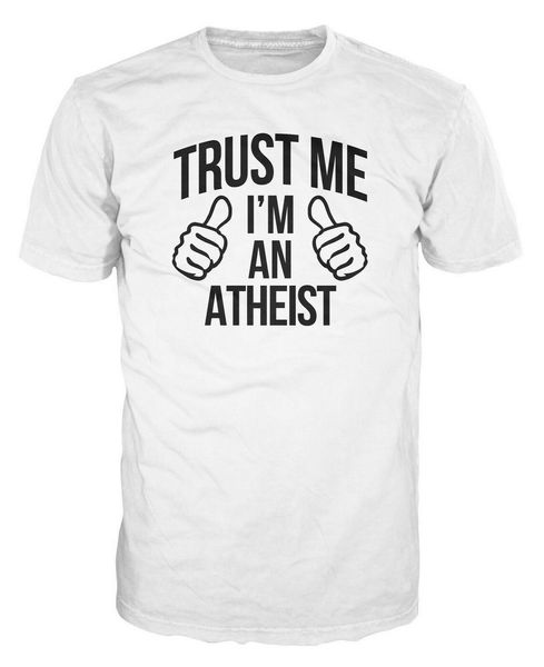 trust me i'm an atheist funny atheism darwin fish anti-religion gift t-shirt tee shirt fashion cool
trust me i'm an atheist funny atheism darwin fish anti-religion gift t-shirt tee shirt fashion cool