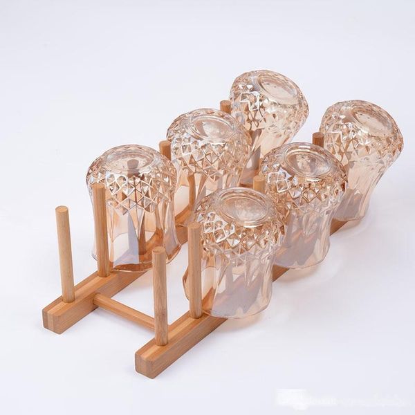 multi-purpose bamboo plate holder and pot lid organizer dish rack bamboo cups holder
multi-purpose bamboo plate holder and pot lid organizer dish rack bamboo cups holder