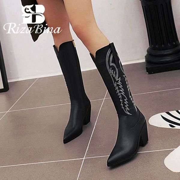 boots rizabina plus size 31-47 knee high for women winter keep warm fur zipper pointed toe heel western shoes, Black
boots rizabina plus size 31-47 knee high for women winter keep warm fur zipper pointed toe heel western shoes, Black