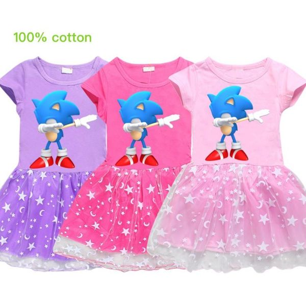 new 2020 dress for girls children cartoon vestidos kids tutu dresses toddlers summer dress princess dresses sonic the hedgehog, Red;yellow
new 2020 dress for girls children cartoon vestidos kids tutu dresses toddlers summer dress princess dresses sonic the hedgehog, Red;yellow