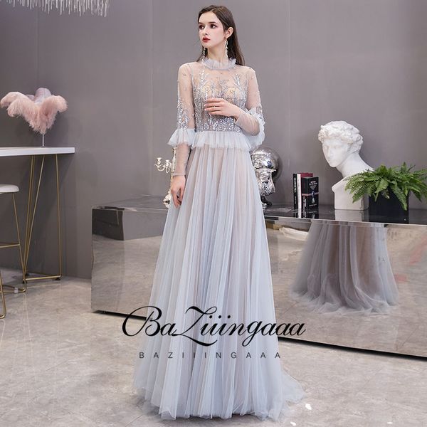 baziiingaaa luxurious elegant lace beaded evening dress round neck long sleeve design evening dresses long plus size, White;black
baziiingaaa luxurious elegant lace beaded evening dress round neck long sleeve design evening dresses long plus size, White;black