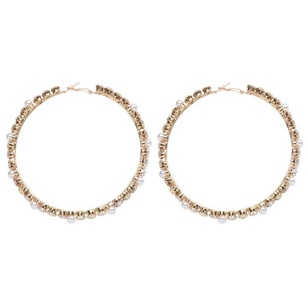 dangle & chandelier 2021 design luxurious female earring gold plated rhinestone pearl hoop earrings, Silver
dangle & chandelier 2021 design luxurious female earring gold plated rhinestone pearl hoop earrings, Silver