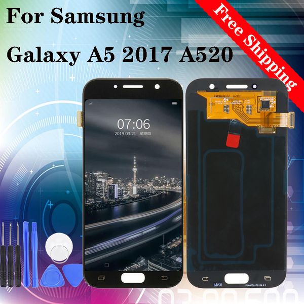 5.2" sellingfactorypricerepair for replacing lcd touch screen for samsung galaxy a5 2017 a520 display tft brightness adjustable
5.2" sellingfactorypricerepair for replacing lcd touch screen for samsung galaxy a5 2017 a520 display tft brightness adjustable