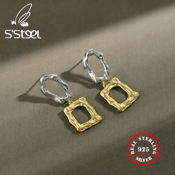s'steel irregular dangle drop earrings 925 sterling silver earrings for women pendientes plata de ley mujer minimalist jewelry
s'steel irregular dangle drop earrings 925 sterling silver earrings for women pendientes plata de ley mujer minimalist jewelry