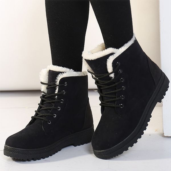 женщина boots 2020 женская обувь мода шнуровке женские ботинки зимы женщин снега сапоги теплый меховой зима лодыжки, Black
женщина boots 2020 женская обувь мода шнуровке женские ботинки зимы женщин снега сапоги теплый меховой зима лодыжки, Black
