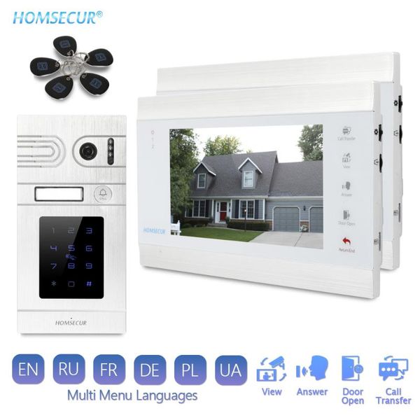 video door phones homsecur 4 wire 7" doorphone intercom system with 1.3mp waterproof camera flush mount ir night vision ic password unl
video door phones homsecur 4 wire 7" doorphone intercom system with 1.3mp waterproof camera flush mount ir night vision ic password unl