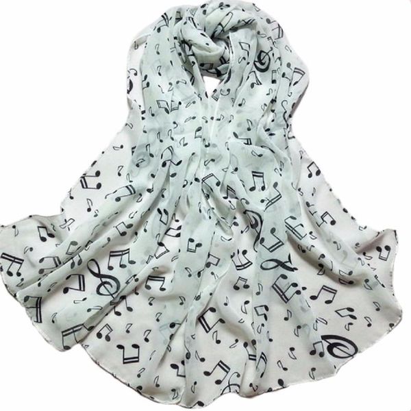 bandanas 1pc scarf women lady beauty musical note chiffon neck shawl muffler shawls and scarves foulard femme #yl5
bandanas 1pc scarf women lady beauty musical note chiffon neck shawl muffler shawls and scarves foulard femme #yl5