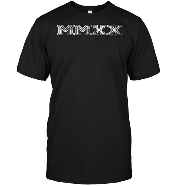 2020 mmxx senior class of 2020 graduation t-shirt