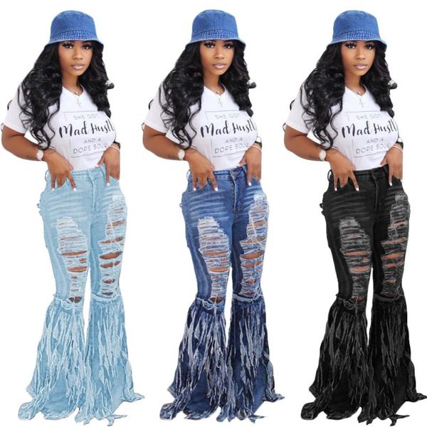 fashion hole hollow out denim pants women retro solid hole jeans ripped flare trousers street skinny high waist lady pants, Blue
fashion hole hollow out denim pants women retro solid hole jeans ripped flare trousers street skinny high waist lady pants, Blue