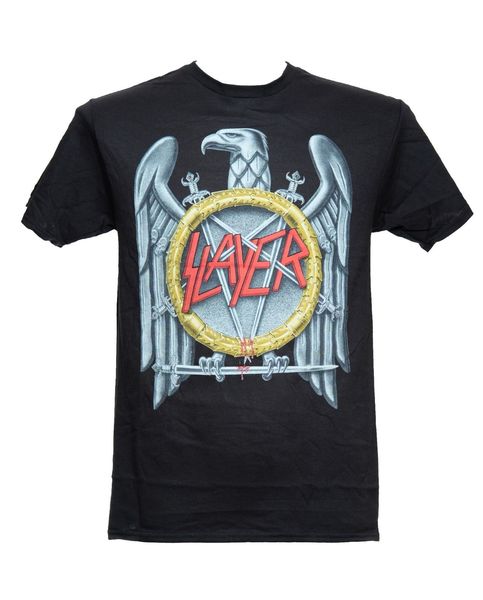 slayer - silver eagle - official licensed t-shirt - heavy metal men short sleeves t-shirt tee
slayer - silver eagle - official licensed t-shirt - heavy metal men short sleeves t-shirt tee