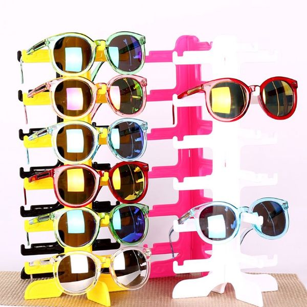 6pair sunglasses eyeglass glasses frame rack display stand organizer show holder n58f, Black
6pair sunglasses eyeglass glasses frame rack display stand organizer show holder n58f, Black