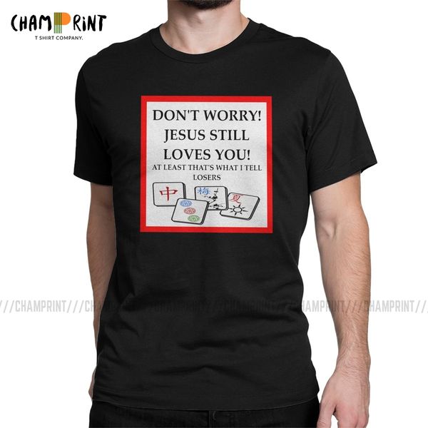 men's reassuret he defeated t shirts mahjong chinese culture and entertainment game cotton clothing vintage tees summer t-shirts
men's reassuret he defeated t shirts mahjong chinese culture and entertainment game cotton clothing vintage tees summer t-shirts