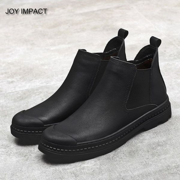 boots 2021 cow leather men fashion ankle winter classic designer man slip on shoes antiskid cotton zy572, Black
boots 2021 cow leather men fashion ankle winter classic designer man slip on shoes antiskid cotton zy572, Black