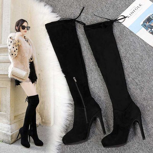 lace up brand women's shoes booties woman 2020 high heels lady boots round toe winter footwear boots-women fashion stiletto, Black
lace up brand women's shoes booties woman 2020 high heels lady boots round toe winter footwear boots-women fashion stiletto, Black
