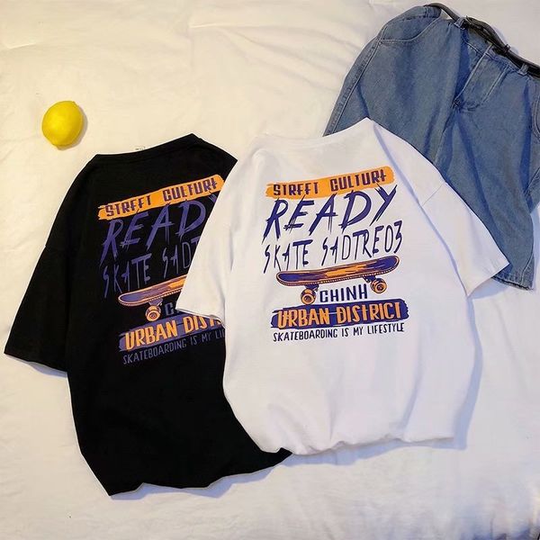 bf men's harajuku style sports tie men's short loose t-shirt t-shirt half sleeve korean fashion ins fashion brand half sleeve nxbi, Blue
bf men's harajuku style sports tie men's short loose t-shirt t-shirt half sleeve korean fashion ins fashion brand half sleeve nxbi, Blue