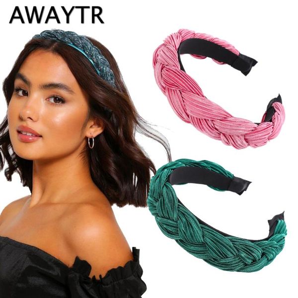 awaytr braid hairband women fabric knotted headband vintage twist turban hair accessories fixed wide hair band headwear
awaytr braid hairband women fabric knotted headband vintage twist turban hair accessories fixed wide hair band headwear