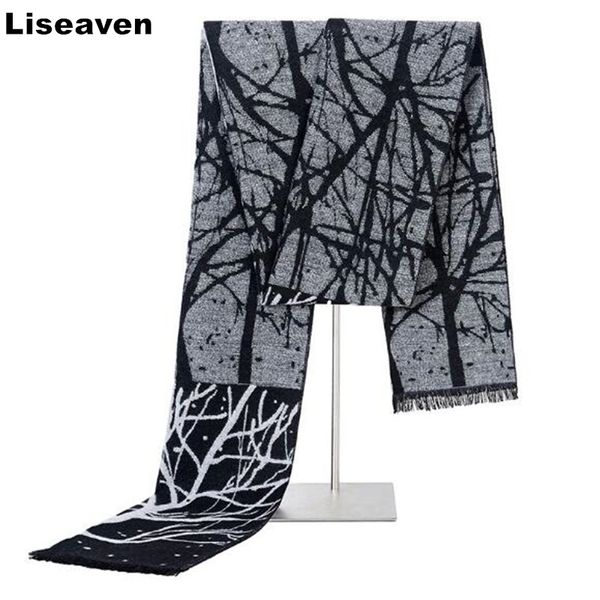 liseaven fashion men scarves winter warm scarf casual men's brand business printed scarve wraps, Blue;gray
liseaven fashion men scarves winter warm scarf casual men's brand business printed scarve wraps, Blue;gray