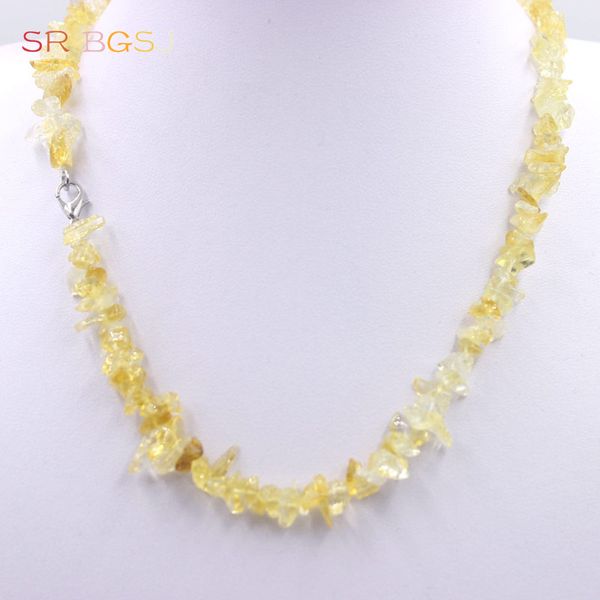 gift packed 18inch 7-8mm natural gems stone chips necklace for women bohemian chocker necklace, Golden;silver
gift packed 18inch 7-8mm natural gems stone chips necklace for women bohemian chocker necklace, Golden;silver