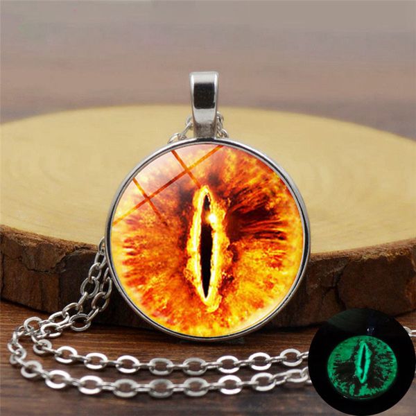 pendant necklaces luminous glass cat eye charms pendants necklace dragon jewelry for man women, Silver
pendant necklaces luminous glass cat eye charms pendants necklace dragon jewelry for man women, Silver